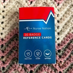 Nurse nation badge reference cards
